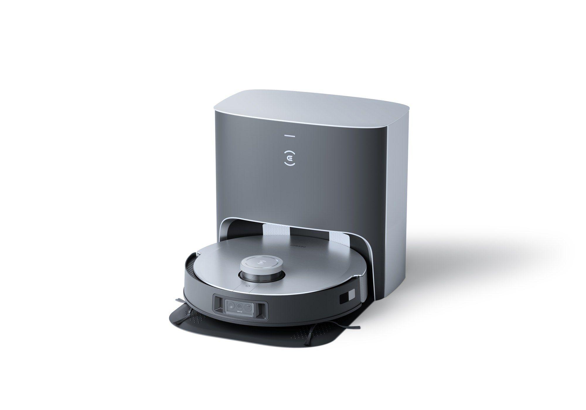 Robot Aspirador ECOVACS Deebot X1 Plus (5000 Pa - TrueMapping 2.0 - 0,4 l - Preto e Cinzento) — miniatura 3