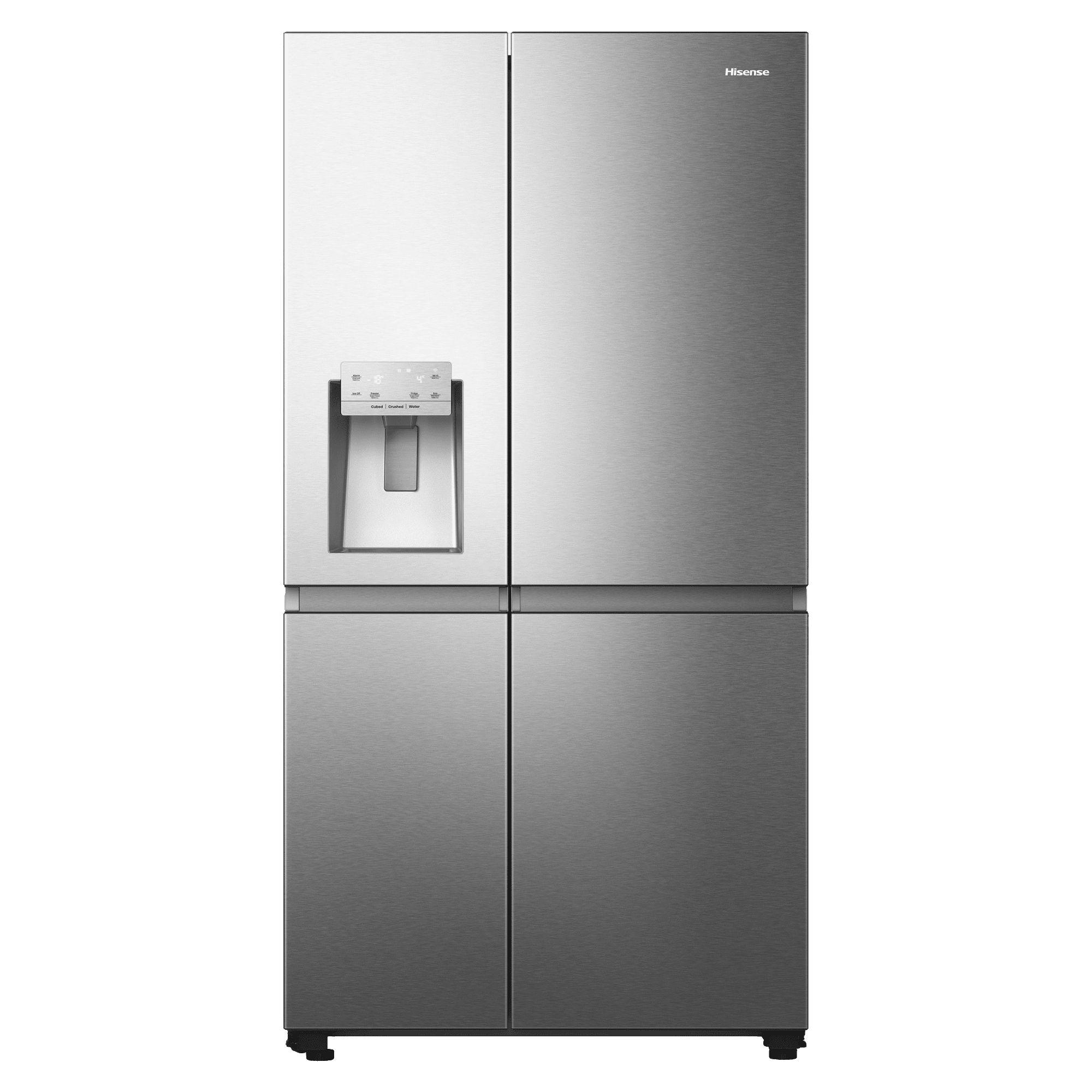 Frigorífico Americano Independente HISENSE RS818N4IIE1 (632 L - 179x91x73 cm - 179 cm - Inox)