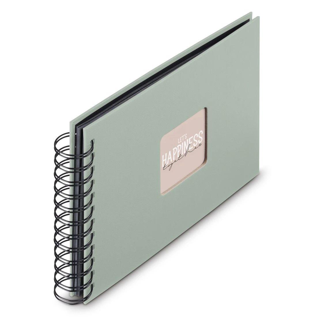 Álbum de Fotografias HAMA Fine Art Spiral 00009869 (Verde)