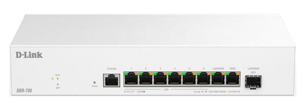 Router D-LINK DBR-700 (2.5 Gigabit Ethernet - 10, 100, 1000, 2500 Mbit/s - Branco)