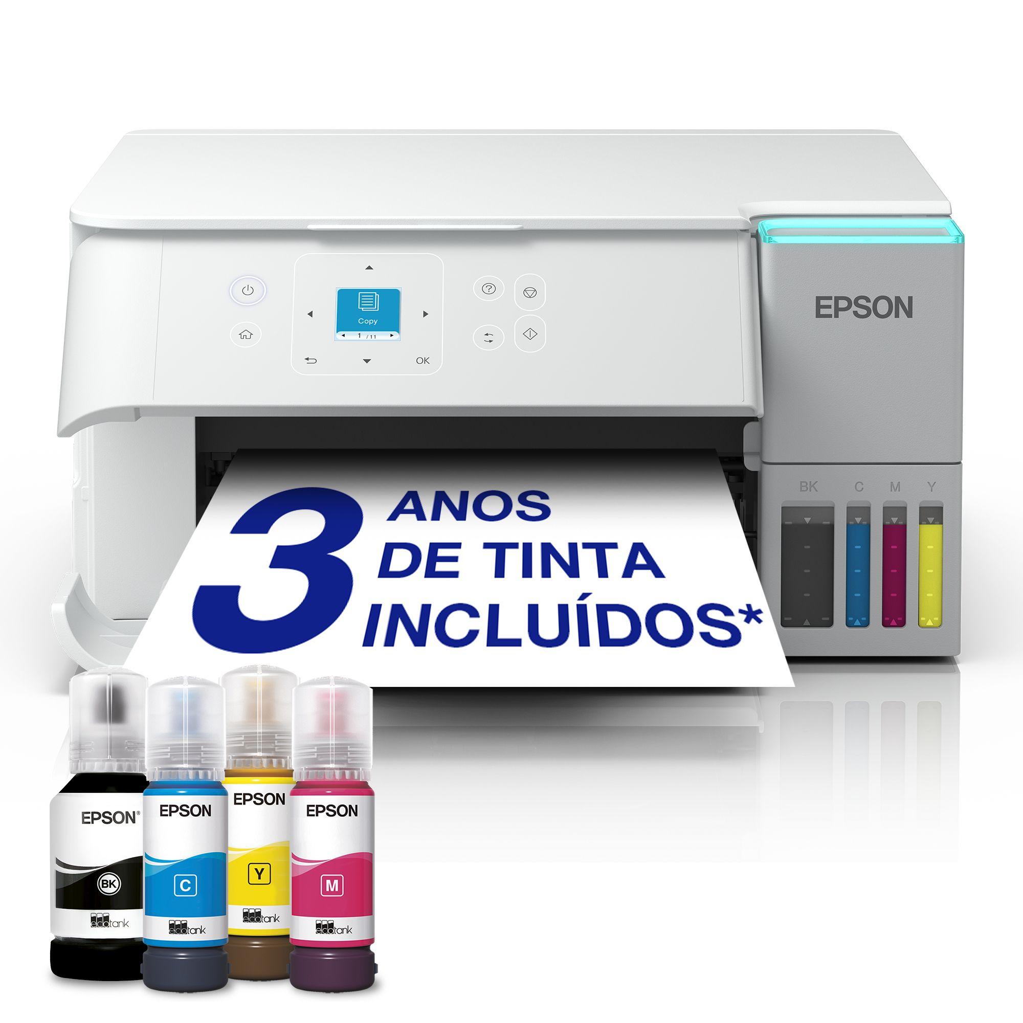Impressora Multifunções EPSON EcoTank ET-2956 (A4 - Impressão a cores - 100 folhas - Branco) — miniatura 2