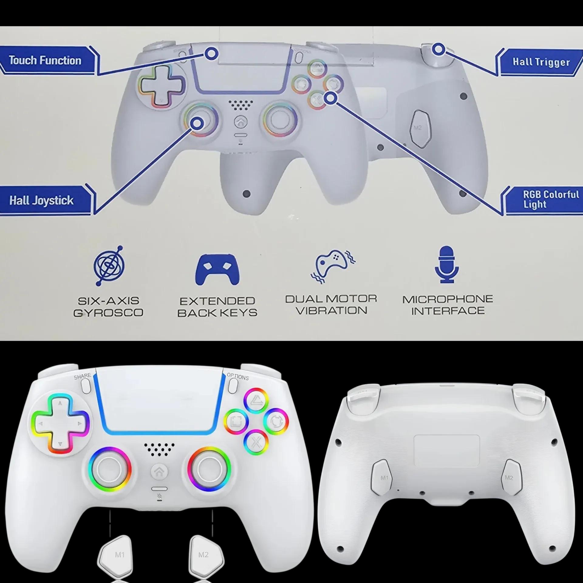 Comando Gaming POWERGAMING MANDOPS5WOLF (PS5, PS4 e PC - Bluetooth 5.0) — miniatura 2