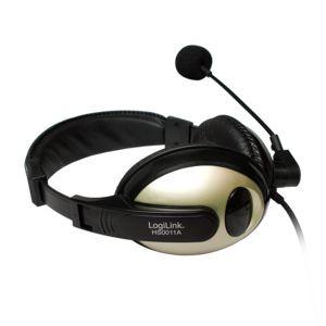 Headset LOGILINK HS0011A (Binaural - Com fios - Circum-aural - Preto), miniatura 2