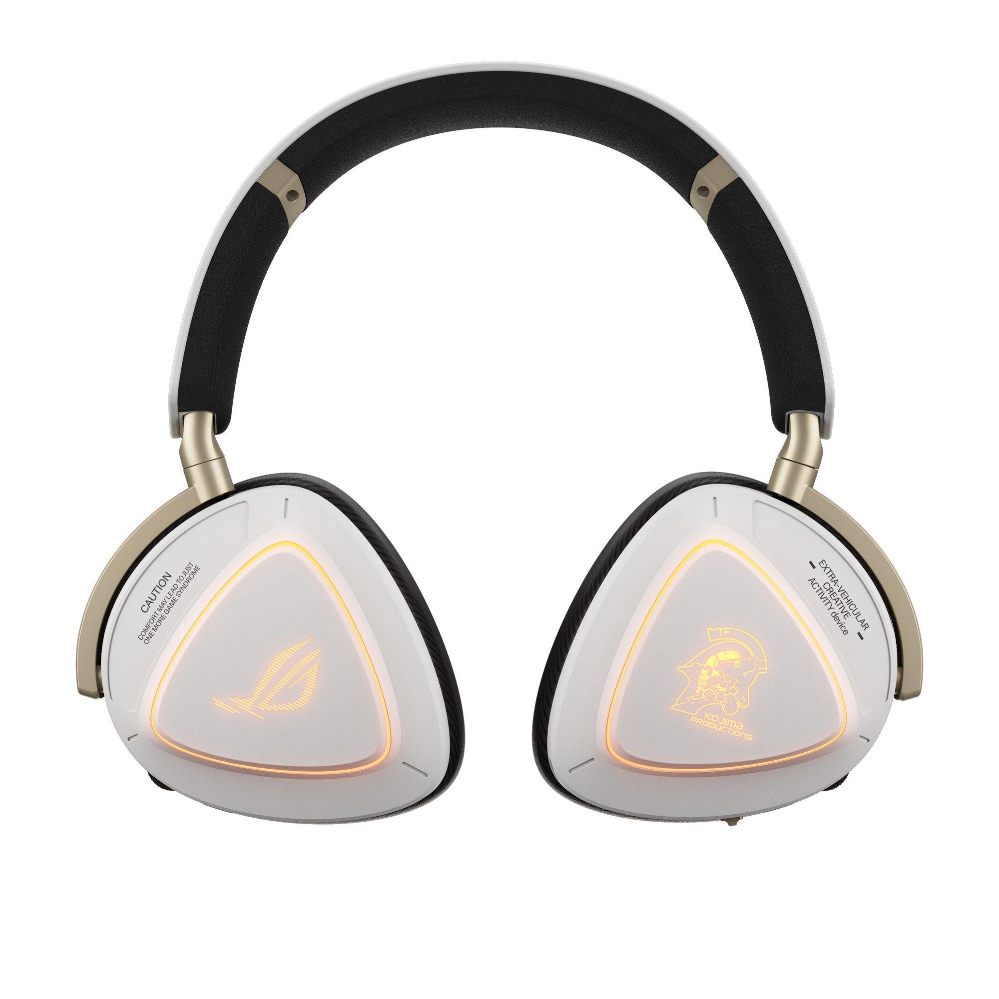 Headset Gaming ASUS ROG Delta II-KJP (Binaural - Com fios e sem fios - Circum-aural - Branco/Preto) — miniatura 9