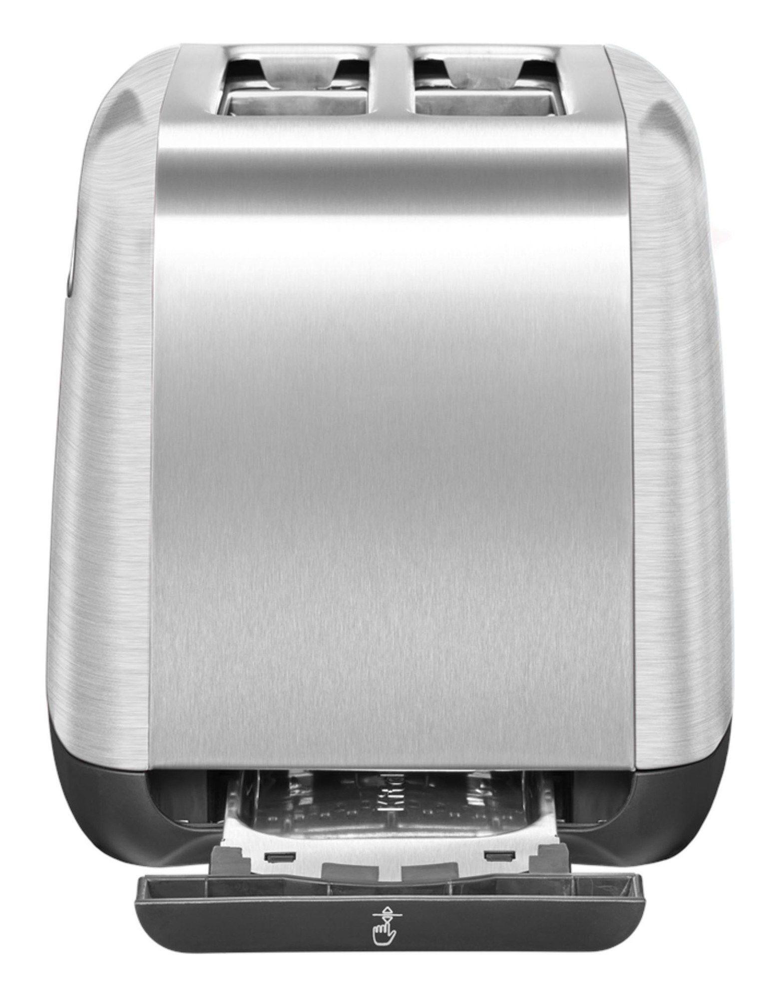 Torradeira KITCHENAID 5KMT221ESX (1100 W - 2 fatias - Metal - Inox), miniatura 3