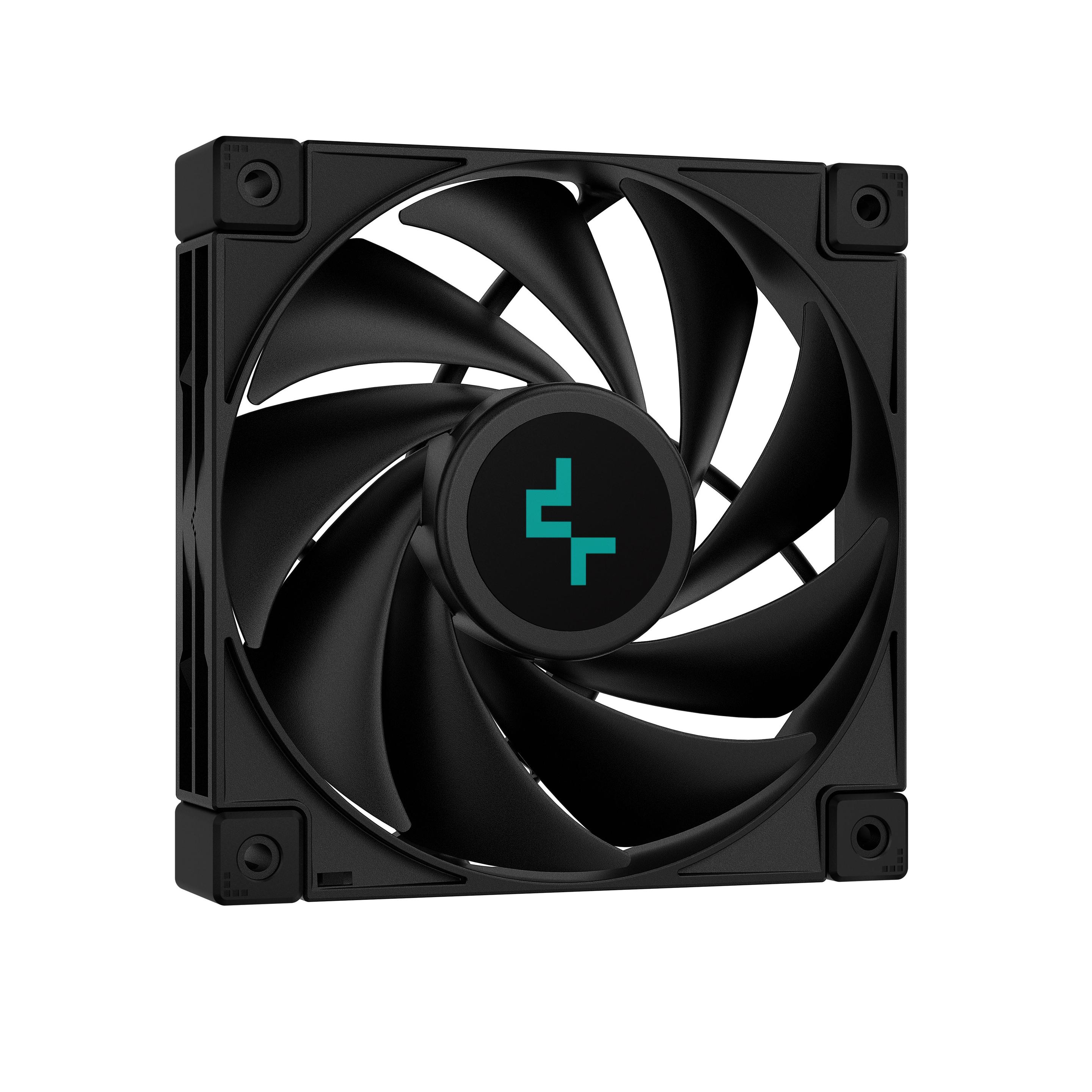 Cooler de CPU DEEPCOOL AK400 ZERO DARK (12 cm - 1 ventoinha - 1850 RPM - Preto) — miniatura 8