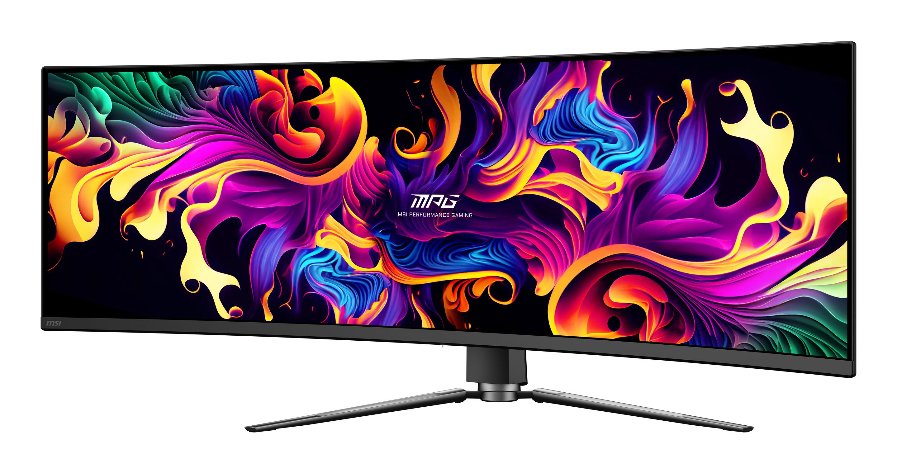 Monitor MSI MPG 491CQP QD-OLED (49" - QD-OLED - 144 Hz - Preto)