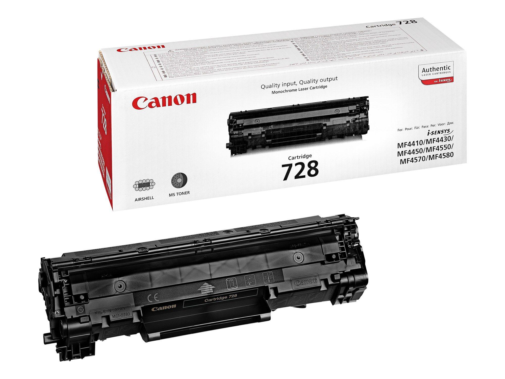 Toner CANON CRG 728 (2100 páginas - Preto)