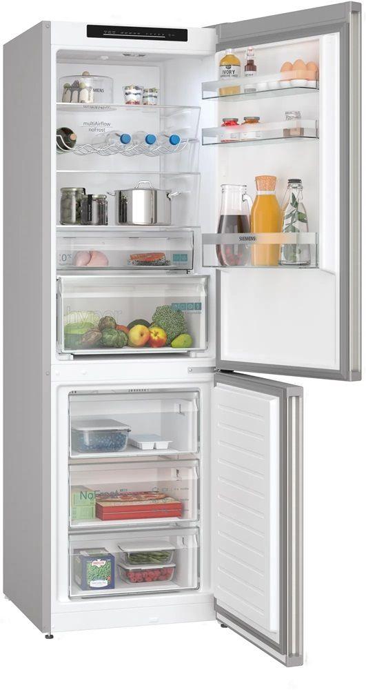 Frigorífico Combinado Independente SIEMENS KG36N2ICF (321 l - 186x60x66,5 cm - 60 cm - Inox) — miniatura 2