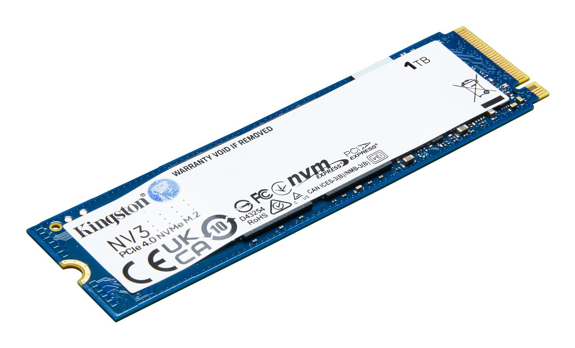 SSD KINGSTON NV3 SNV3S/1000G (1 TB - M.2 2280 - PCI Express 4.0 NVMe)