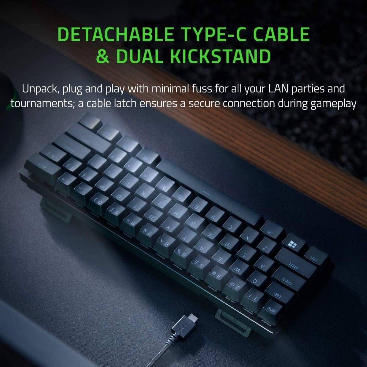 Teclado RAZER Huntsman Mini (Inglês - Teclas óticas lineares - Mini - Preto) — miniatura 3