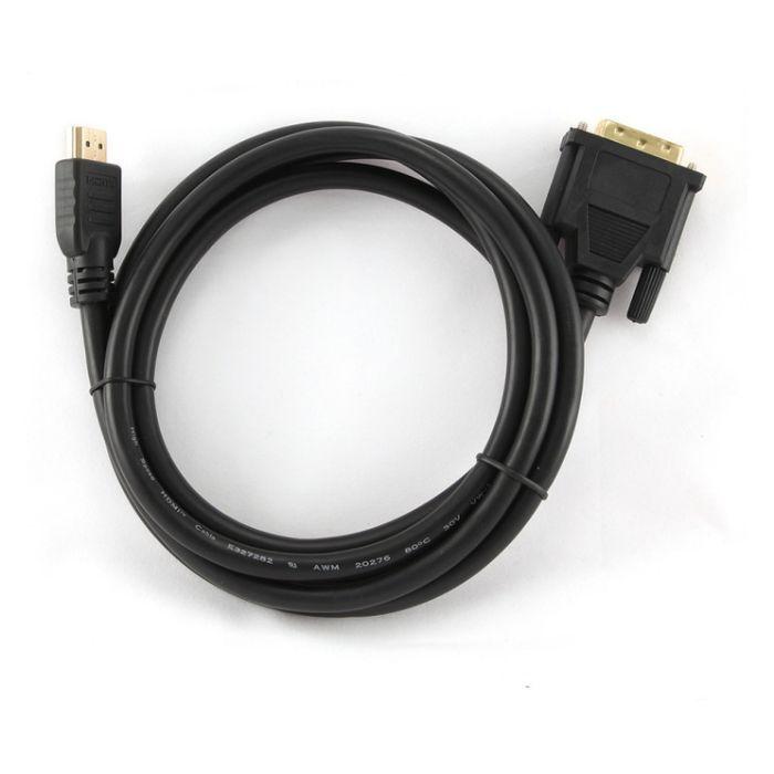 Cabo HDMI para DVI GEMBIRD CC-HDMI-DVI-6 (Preto), miniatura 4