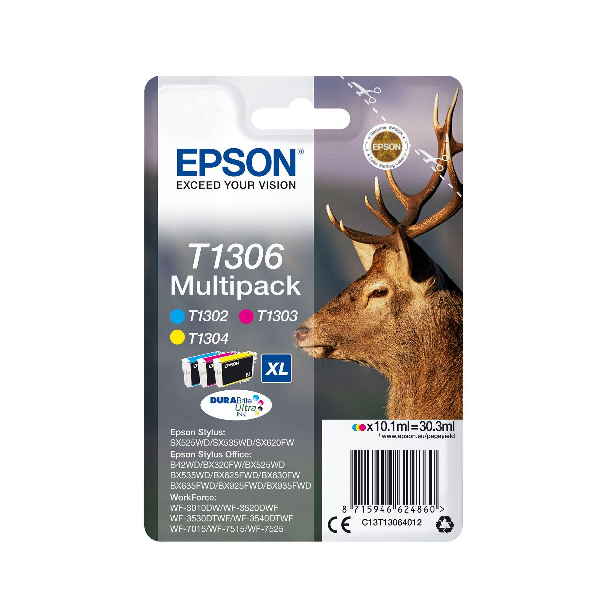 Tinteiro EPSON T1304 (1005 páginas - Amarelo)