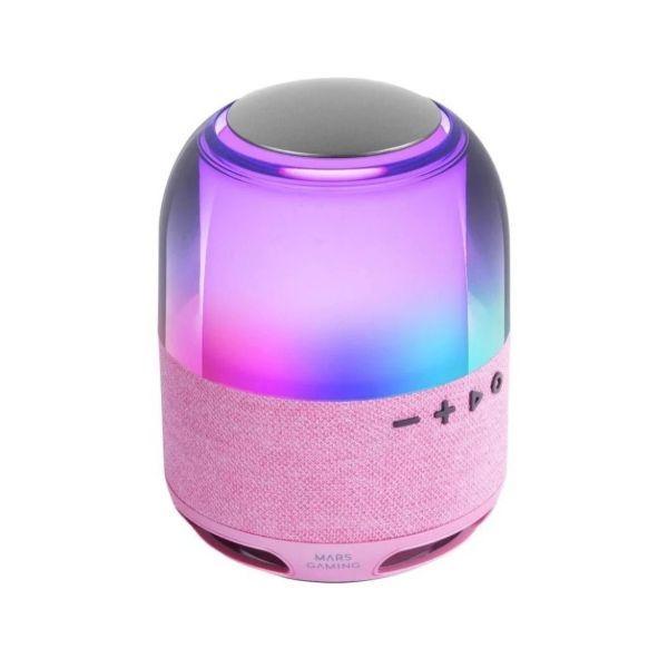 Coluna Bluetooth Portátil MARS GAMING MS-FLOWP (15 W - USB Type-A para USB Type-C - Rosa) — miniatura 4
