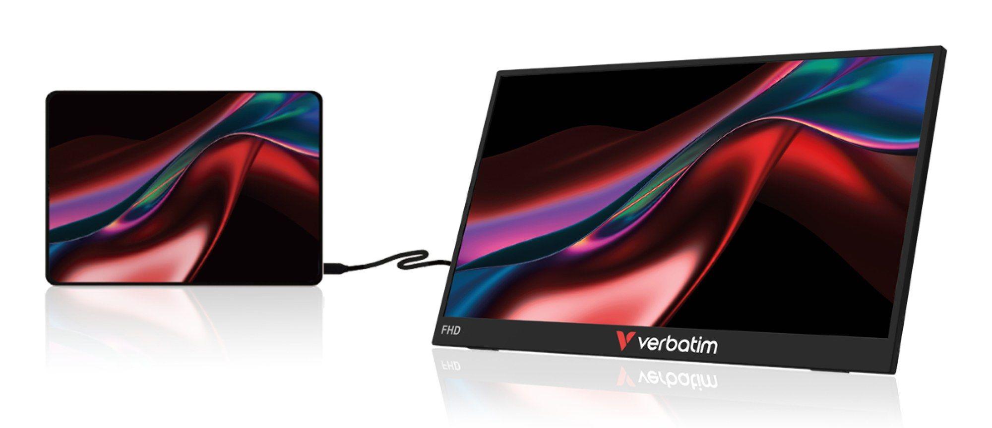 Monitor VERBATIM 32401 (15,6" - IPS - 60 Hz - Preto) — miniatura 4