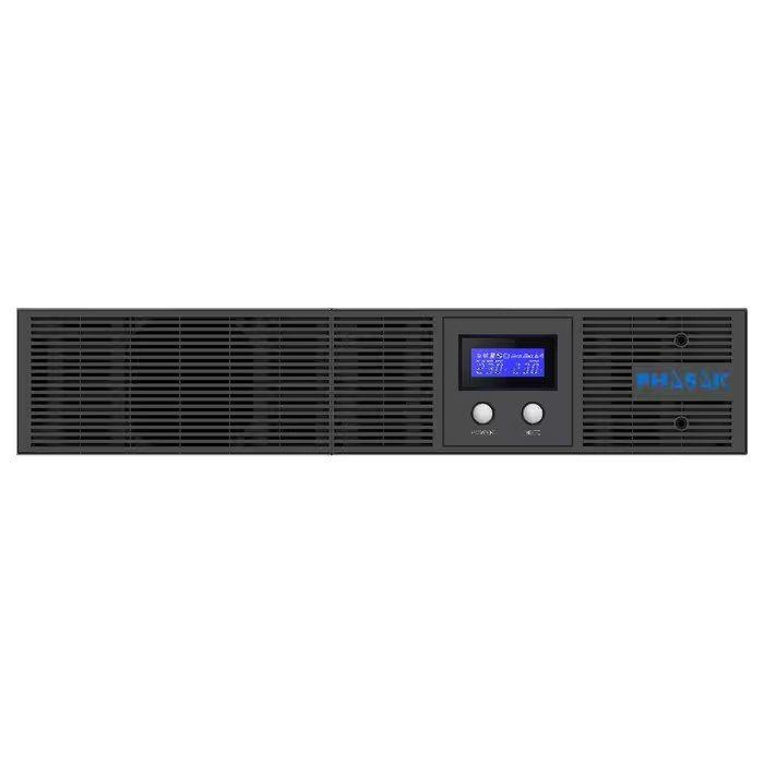 UPS Line-Interactive Rack PHASAK PH 7512 (Cabo de alimentação de energia - Cinzento) — miniatura 2