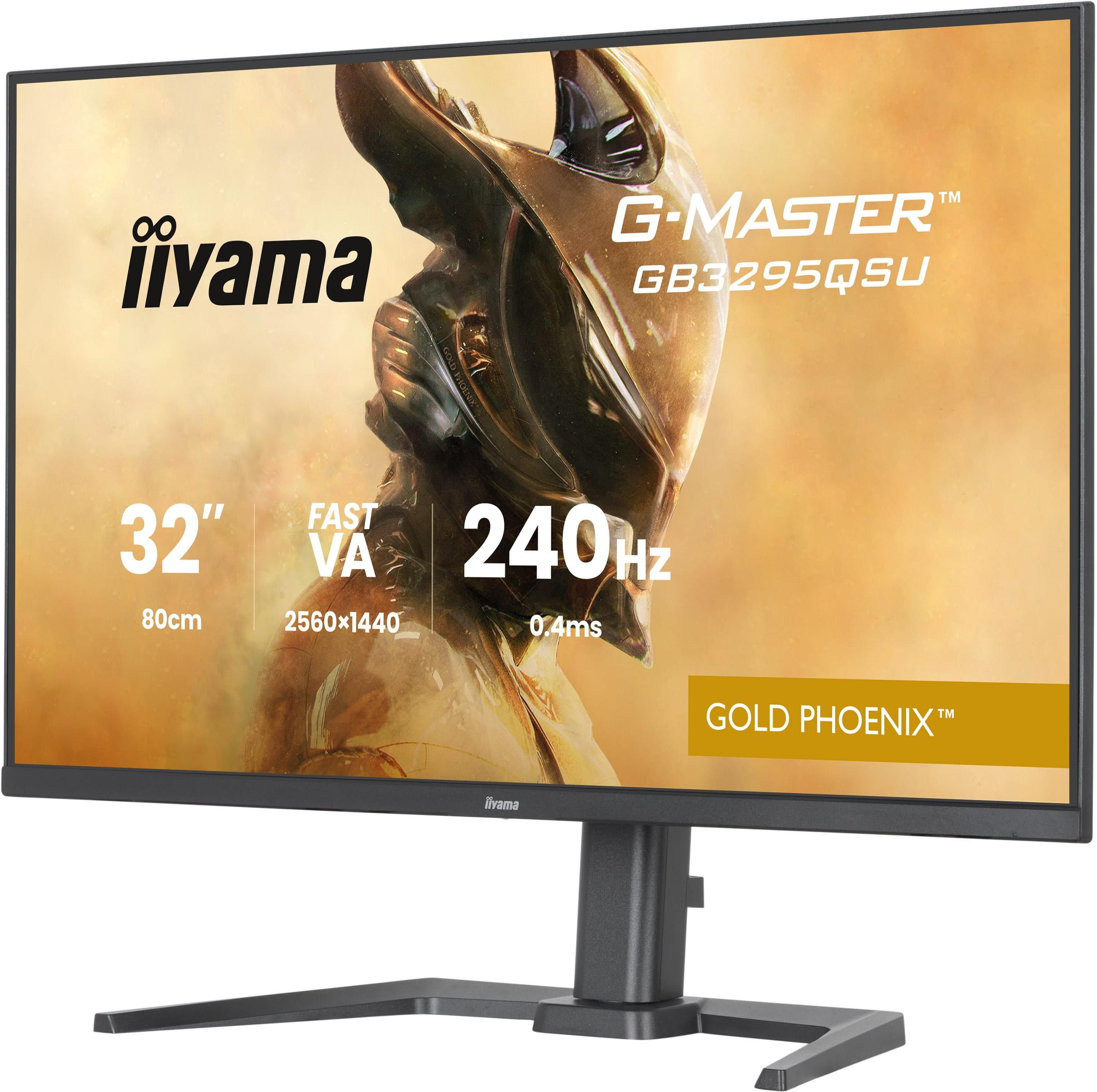 Monitor IIYAMA G-MASTER GB3295QSU-B1 (31,5" - VA - 240 Hz - Preto) — miniatura 2