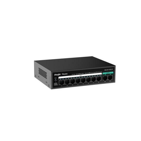 Switch Não Gerido REYEE RG-ES110FG-P (5,6 Gbit/s - L2 - Fast Ethernet), miniatura 2