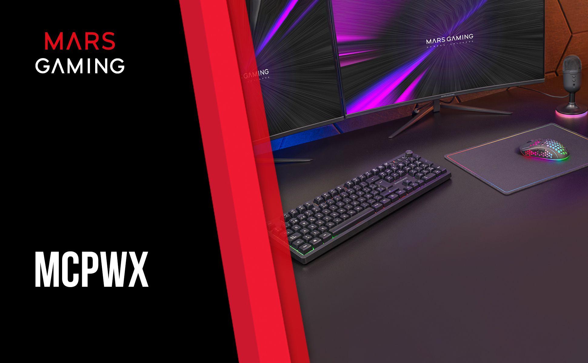 Conjunto Gaming MARS GAMING MCPWXPT (Português - Interruptor de membrana - Tamanho completo - Preto) — miniatura 10