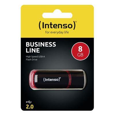 Pen USB INTENSO 3511460 (USB Type-A - 28 MB/s - Preto/Vermelho) — miniatura 3