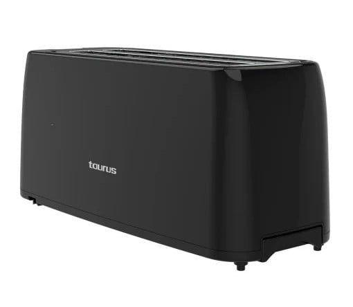 Torradeira TAURUS PTFTO1200 (1200 W - Extra-longas e largas - Preto)