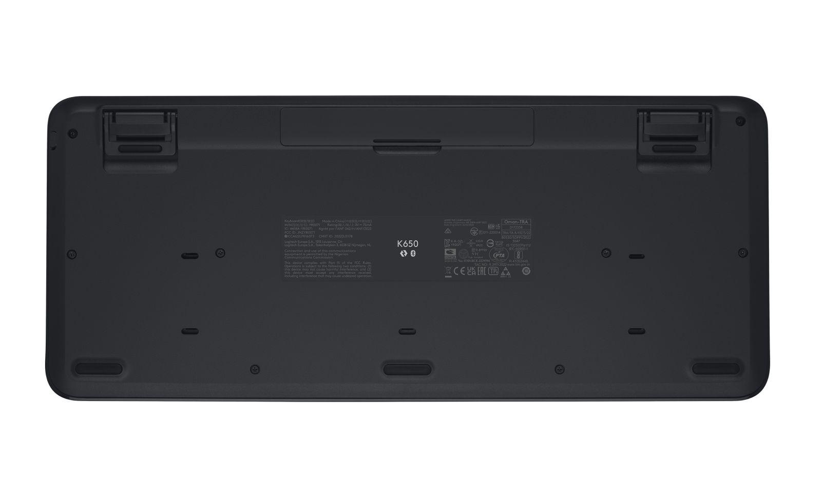 Teclado LOGITECH Signature K650 (Espanhol - Membrana - Tamanho completo - Grafite) — miniatura 7