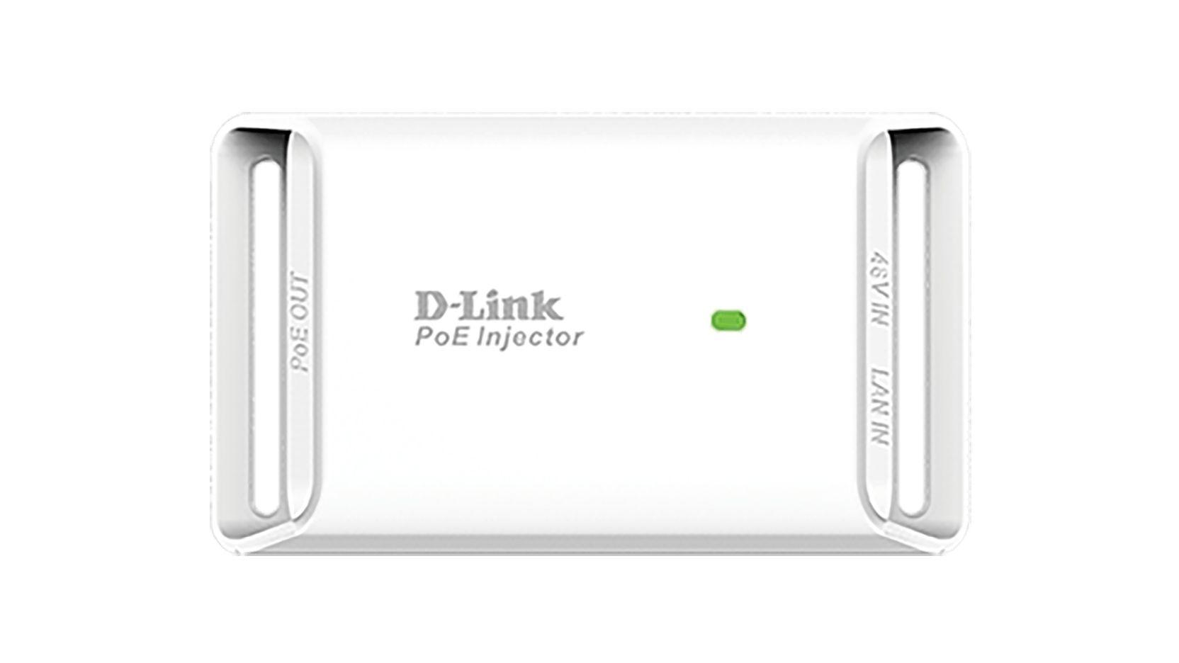 Injetor PoE D-LINK DPE-101GI (Gigabit Ethernet - 1 unidade - 10/100/1000 Mbit/s - Branco)