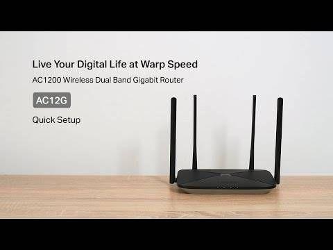 Router MERCUSYS AC12 (Wi-Fi 5 - 867 Mbit/s - Banda dupla - Preto) — miniatura 5