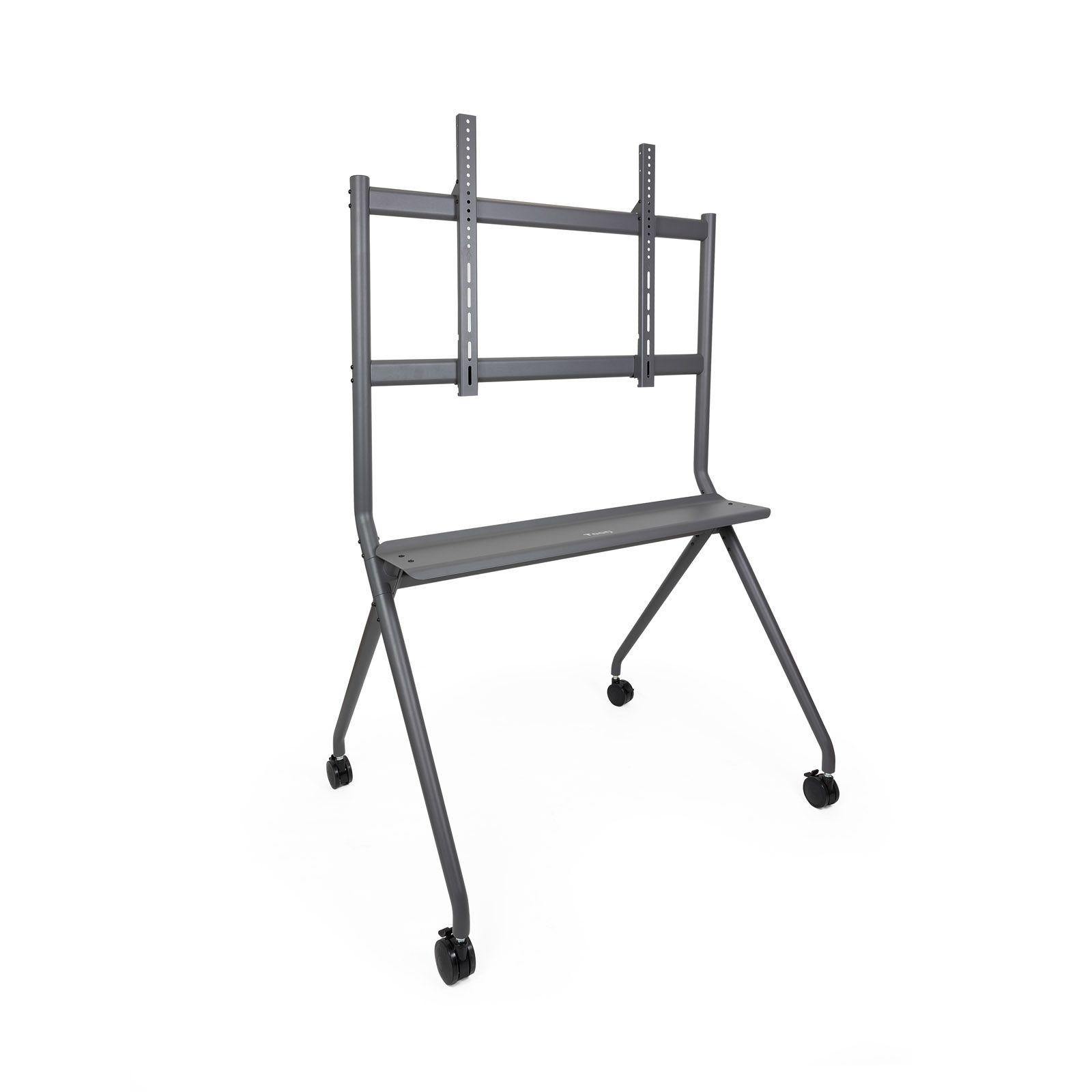 Suporte de Chão para TV TOOQ iSTAND FS20205M-B (200 x 200-800 x 600 mm - 800 x 600 mm - 200 x 200 mm - Cinzento)