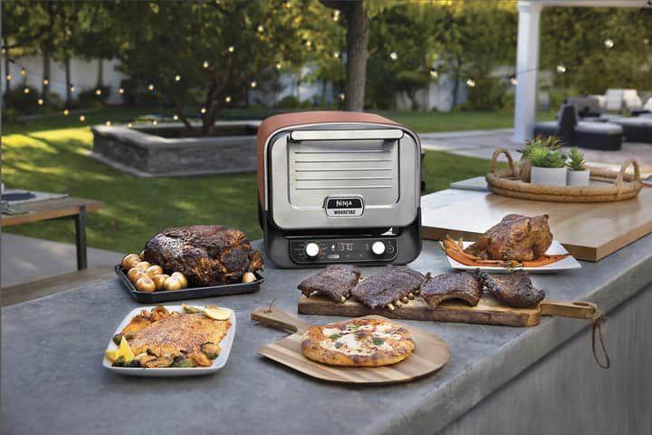 Forno Elétrico de Bancada Exterior NINJA OO101EU (Woodfire), miniatura 3