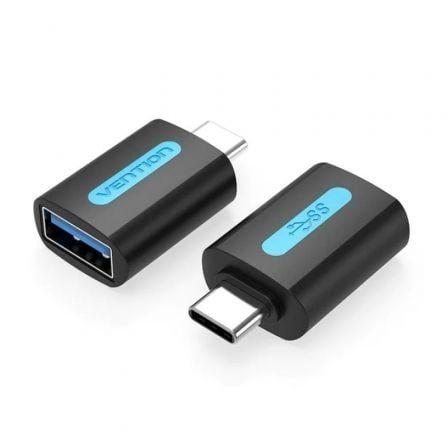 Adaptador VENTION CDUB0 (USB-A - USB-C - Preto)