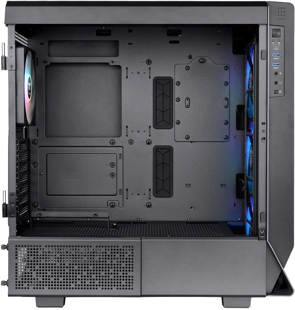 Caixa PC THERMALTAKE Ceres 500 TG ARGB (ATX, EATX, micro ATX, Mini-ITX - PS2 - Midi Tower - Preto) — miniatura 3