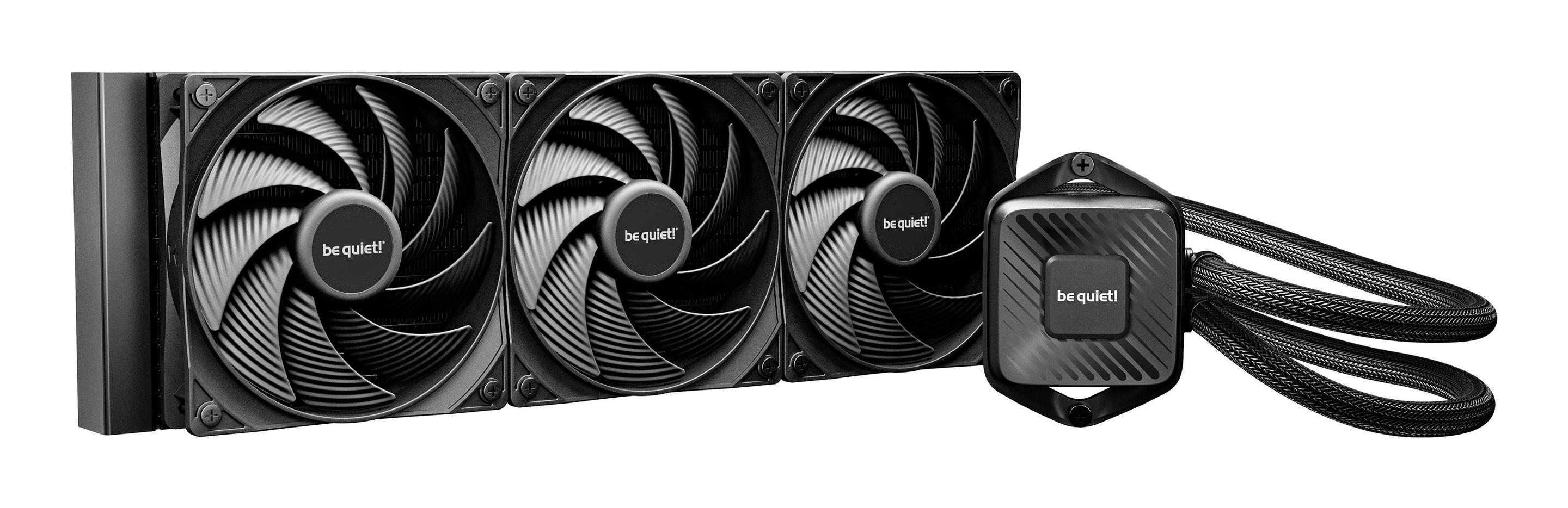 Sistema de Arrefecimento Líquido All-in-One BE QUIET! Pure Loop 3 360mm (120 mm - 3 ventoinhas - 2100 RPM - Preto)