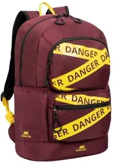 Mochila para Portátil RIVACASE 5421 (14 L - Até 13,3 polegadas - Vermelho Borgonha), miniatura 2