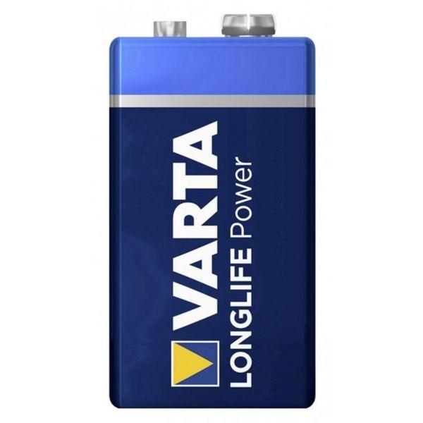 Pilha Alcalina VARTA Longlife Power (9V - 6LR61 - 1 unidade)