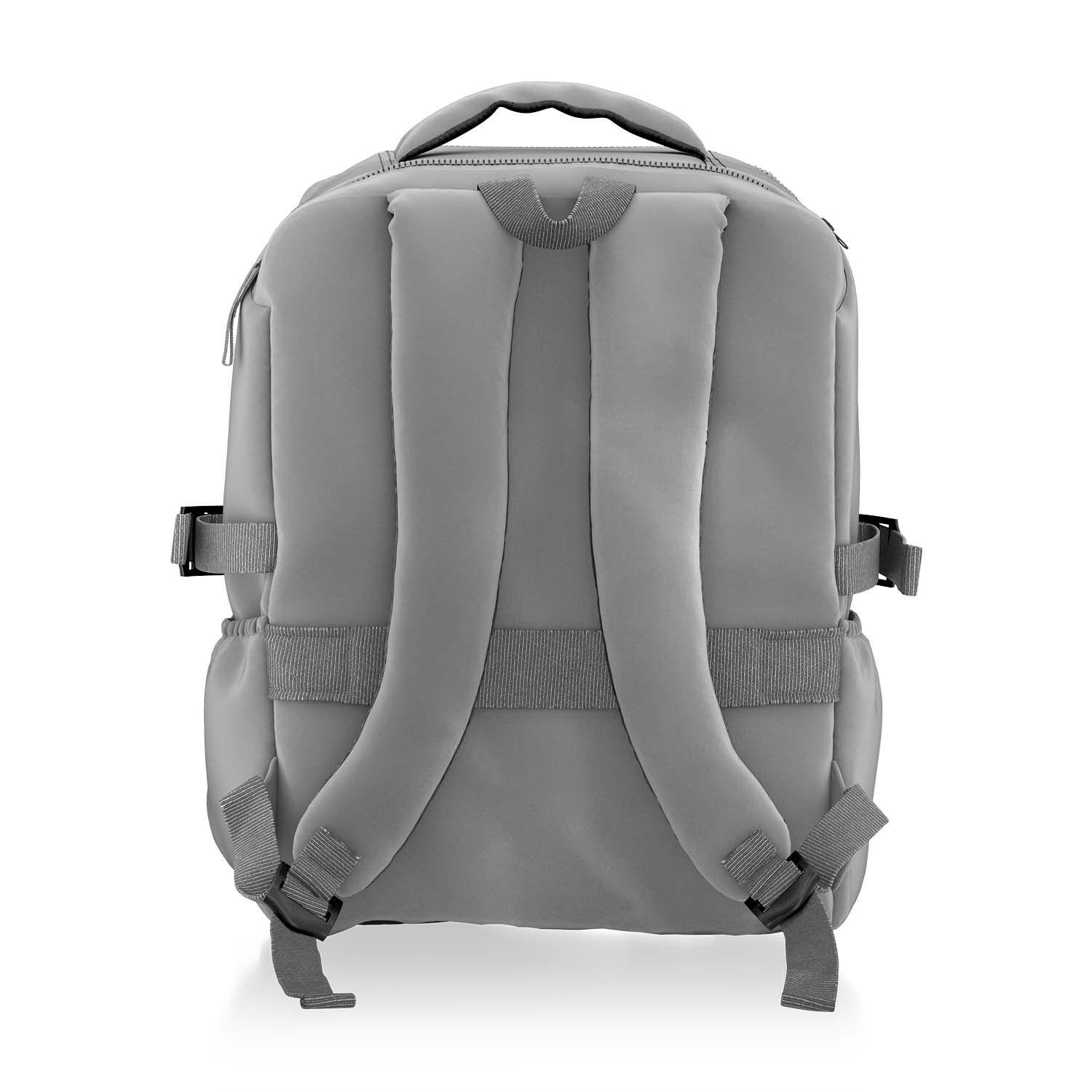 Mochila para Portátil AISENS ASBG-BP087-GR (15,6" - Nylon - 39,6 cm - Cinzento), miniatura 3
