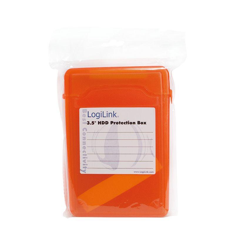 Capa de Proteção para Disco Rígido LOGILINK UA0133O (3.5" - Laranja) — miniatura 3