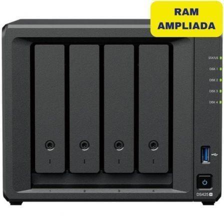 NAS SYNOLOGY DiskStation DS425+ (6 GB DDR4 - 4 baias)