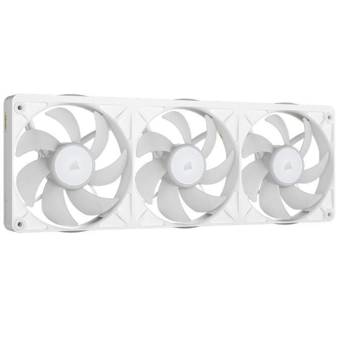 Conjunto de Ventoinhas para Caixa PC CORSAIR iCUE LINK RX360 II Unified Frame RGB (RGB - Branco) — miniatura 4