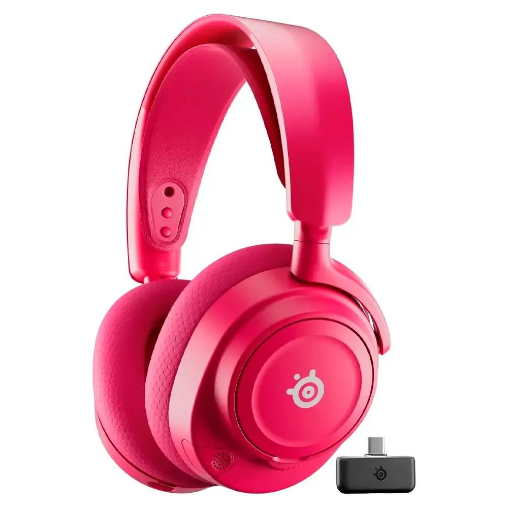 Headset Gaming STEELSERIES Arctis Nova 7P Gen 2 (Binaural - Sem fios - Circum-aural - Magenta), miniatura 2