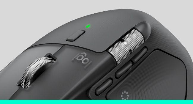 Rato LOGITECH MX Master 4 for Business (Mão direita - 8000 DPI - Laser - Grafite) — miniatura 2