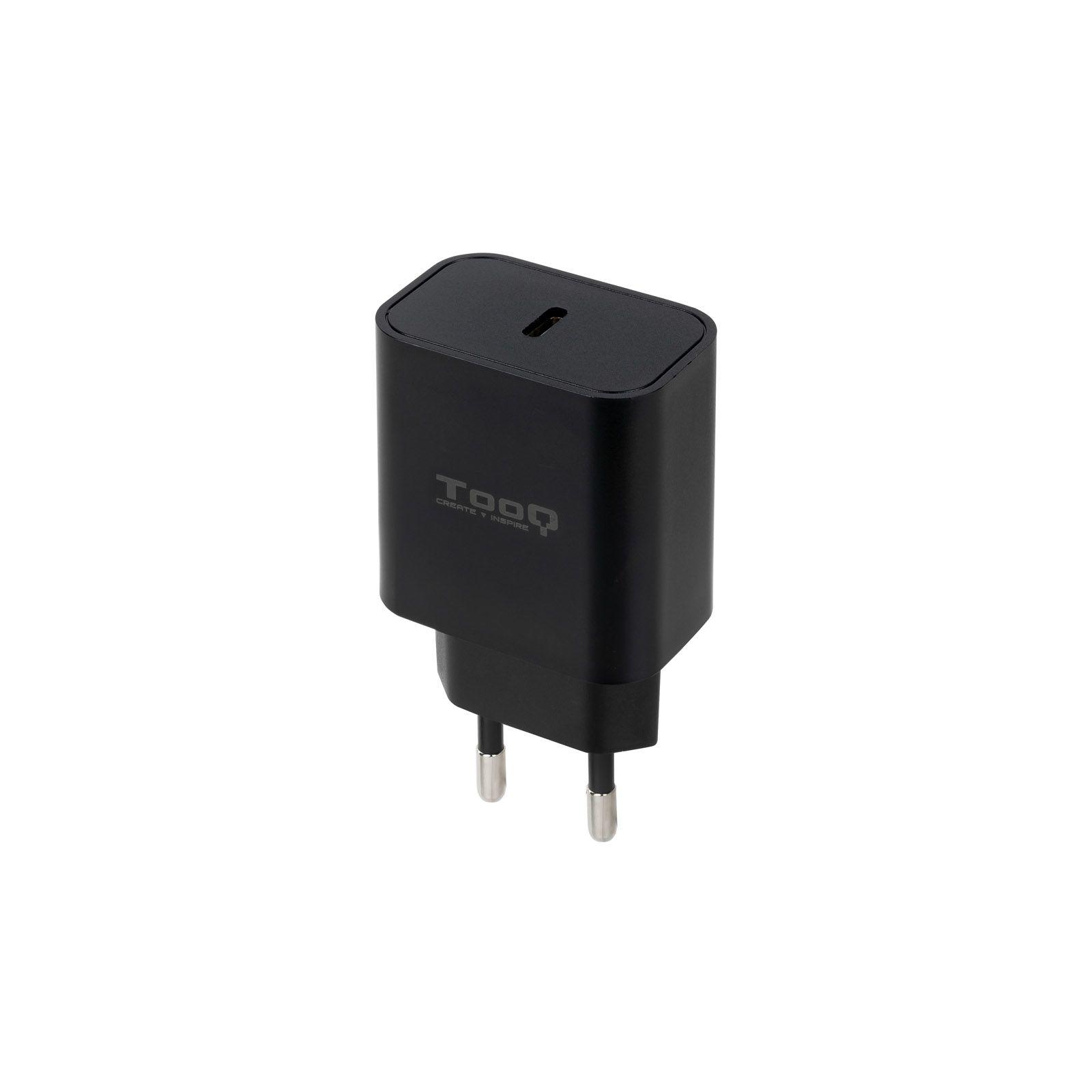 Carregador de Parede USB-C TOOQ TQWC-PDUSBC20B (20 W - Até 20 W - Preto)
