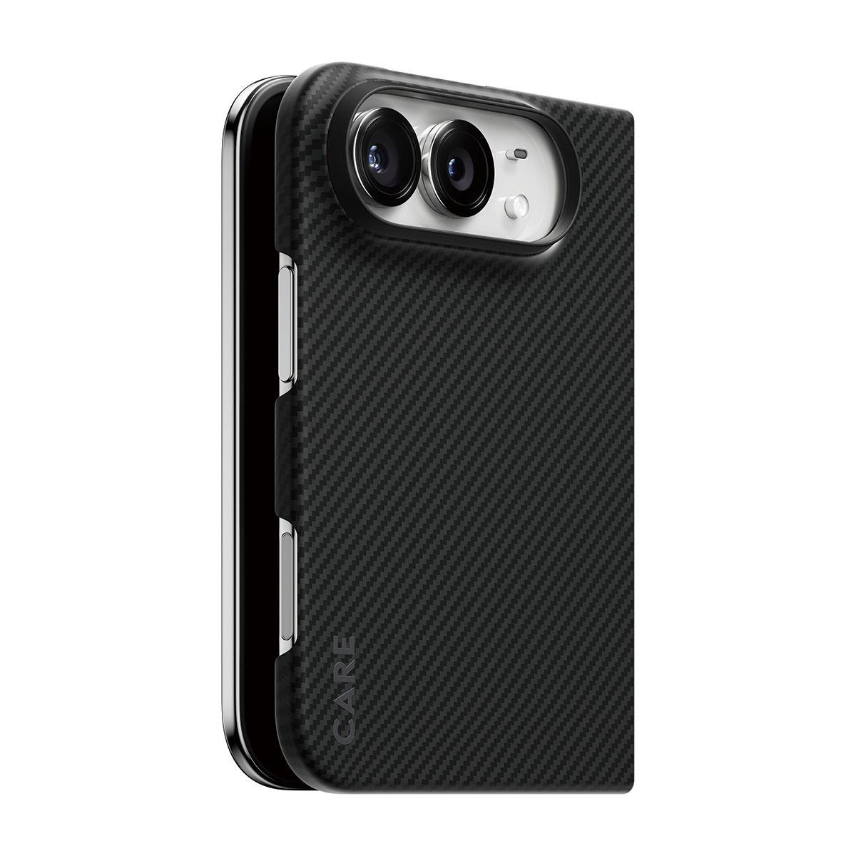 Capa para Telemóvel PANZERGLASS CARE Discovery Case (7,6" - Apple - Fibra - Preto e Cinzento)
