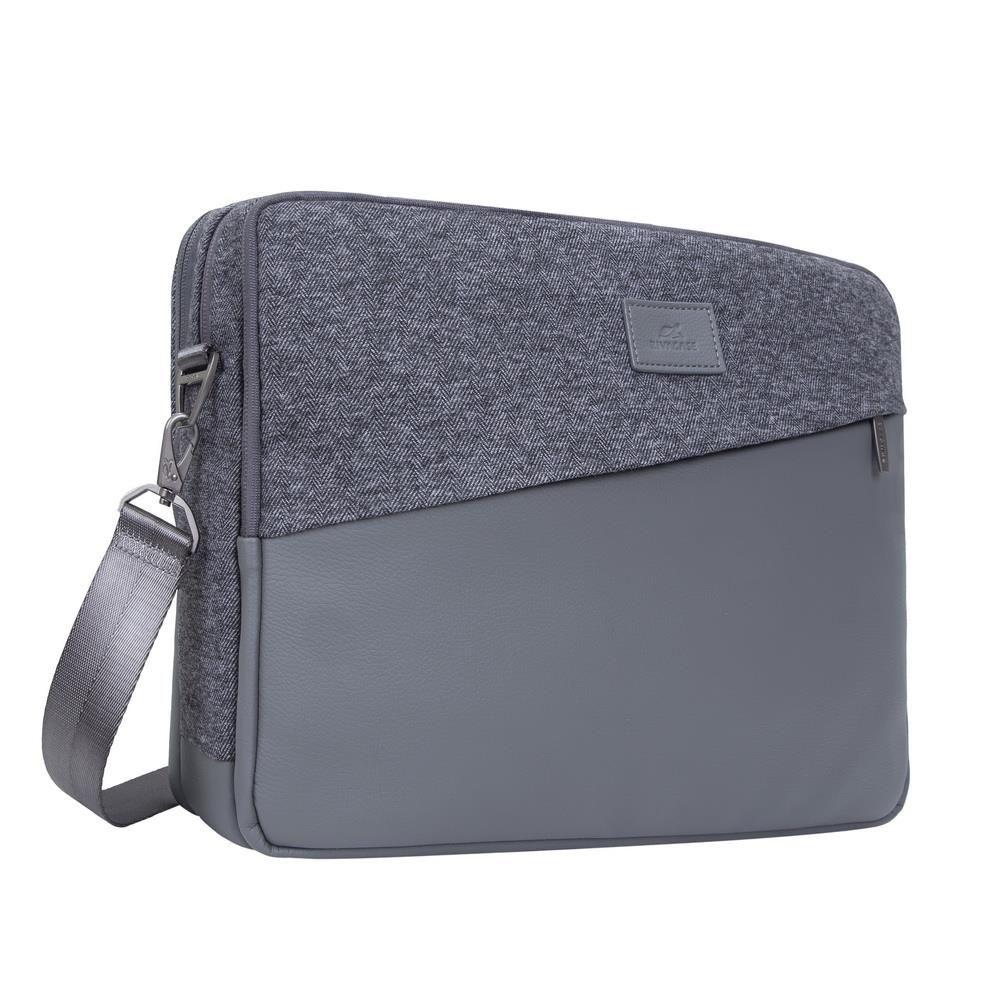 Bolsa para Portátil RIVACASE Egmont 7930 (15,6" - 15,6 polegadas - Cinzento) — miniatura 4