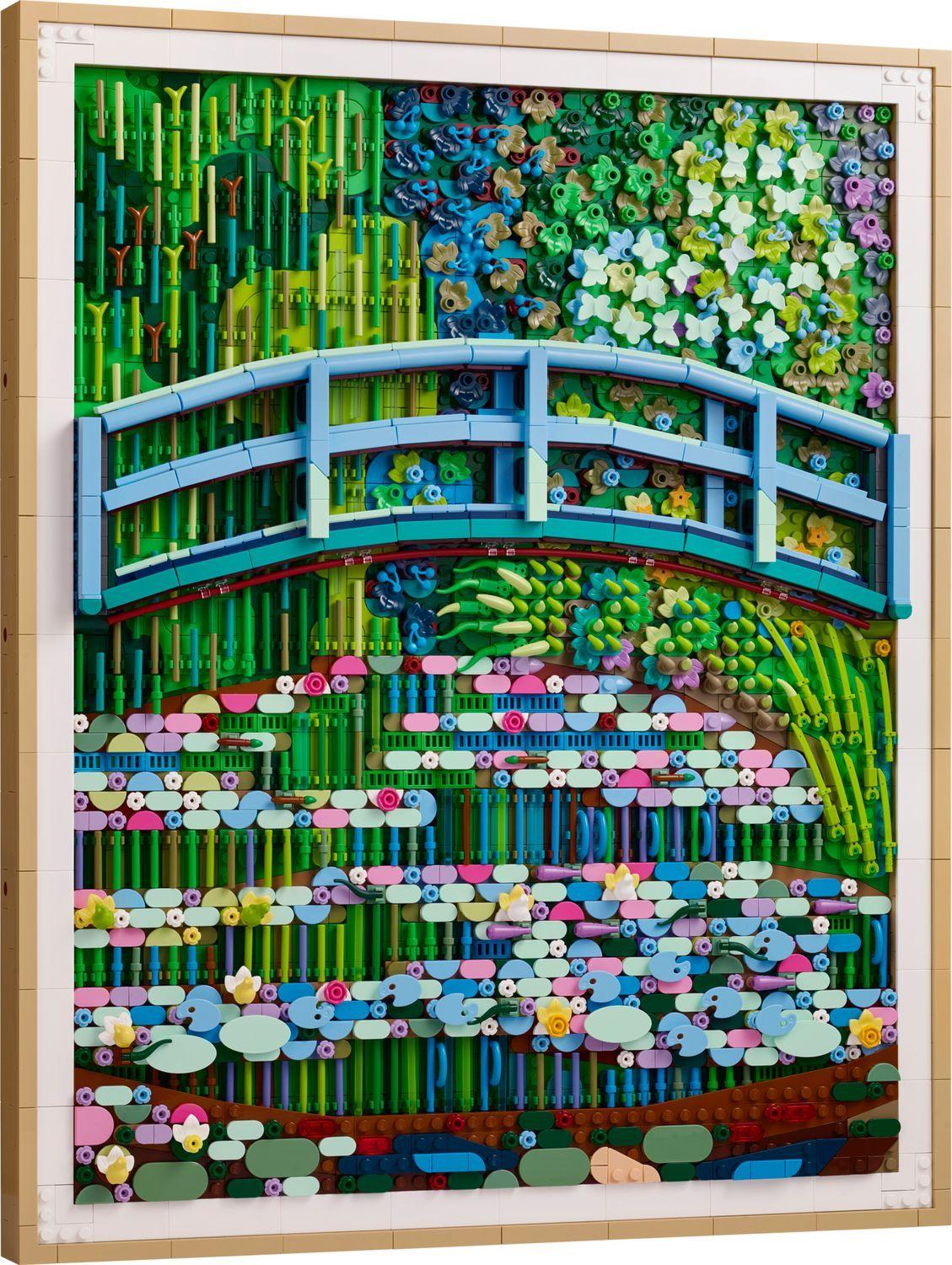 LEGO 31220 Art Claude Monet – Ponte sobre um Lago de Nenúfares (18+ anos - 3179 peças)