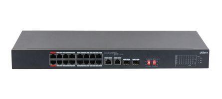Switch DAHUA S3218-16ET-135 (Gigabit Ethernet - 10, 100, 1000 Mbit/s - 7,2 Gbit/s - Preto), miniatura 2