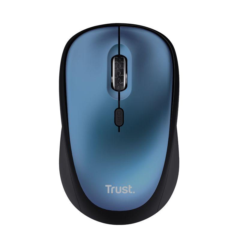 Rato TRUST Yvi+ Eco Blue (Mão direita - 1600 DPI - Ótico - Preto e Azul), miniatura 2