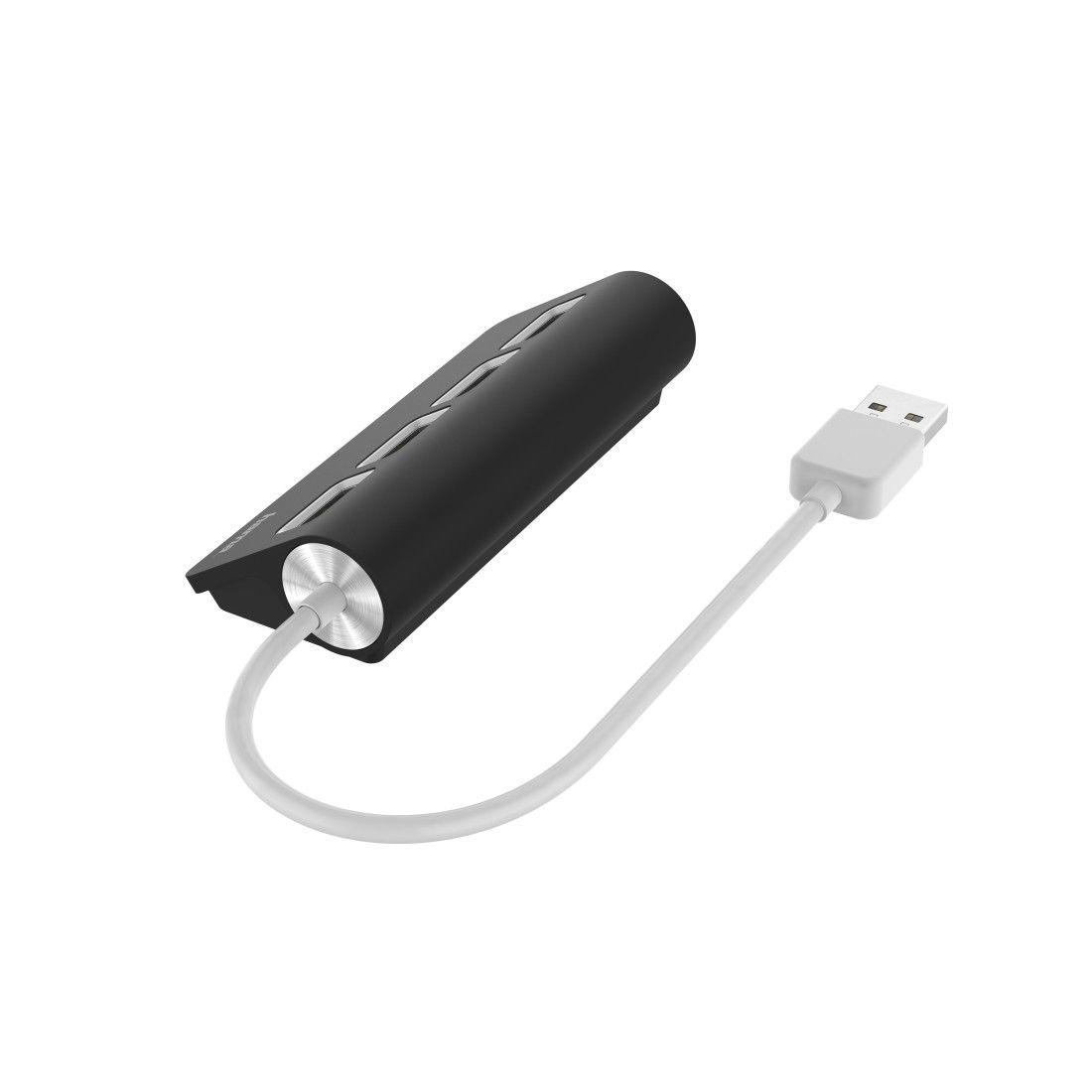 Hub USB HAMA 00200119 (0,15 m - Preto) — miniatura 2