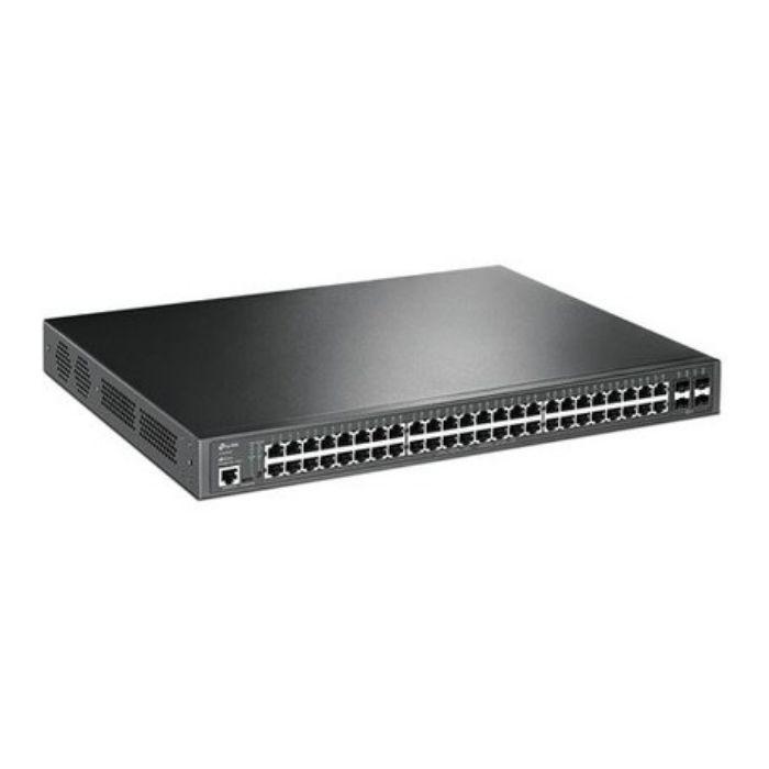 Switch TP-LINK TL-SG3452P (Gigabit Ethernet - 10, 100, 1000 Mbit/s - 12 MB - Preto) — miniatura 2