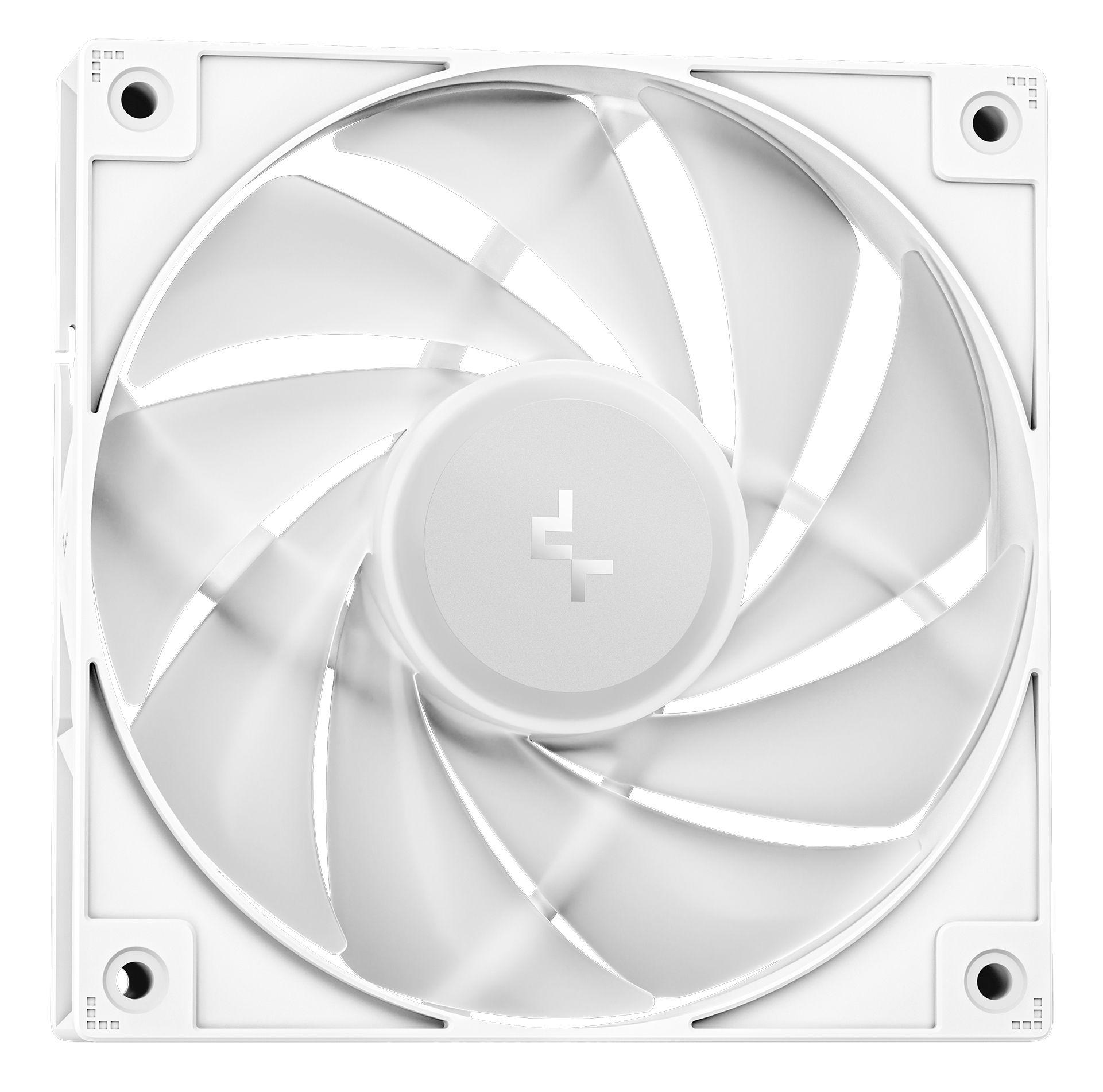Refrigeração Líquida CPU DEEPCOOL LE360 WH V2 (12 cm - 2100 RPM - Multi - Branco) — miniatura 3